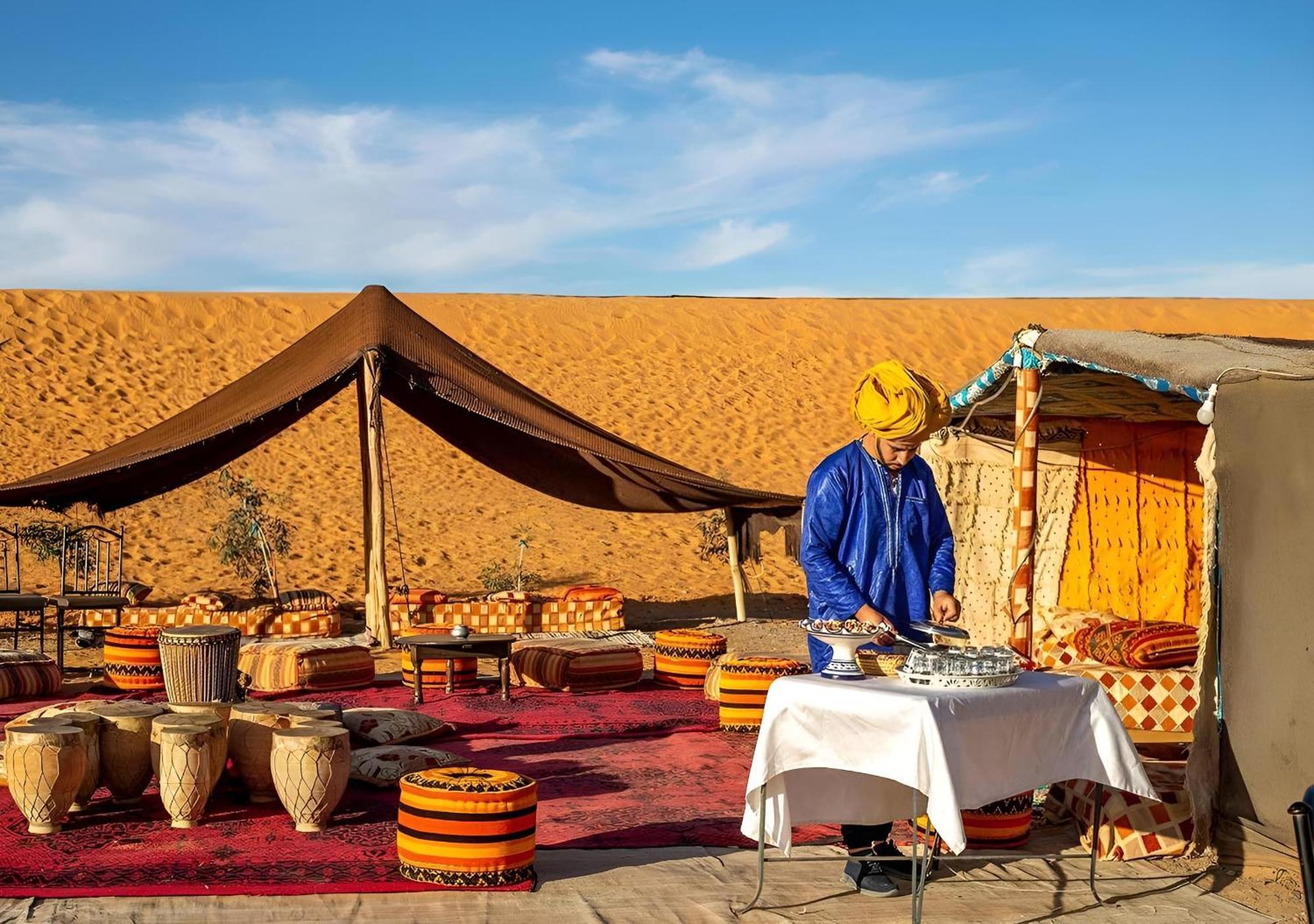 Top Desert Luxury Camp เมอร์ซูกา ภายนอก รูปภาพ