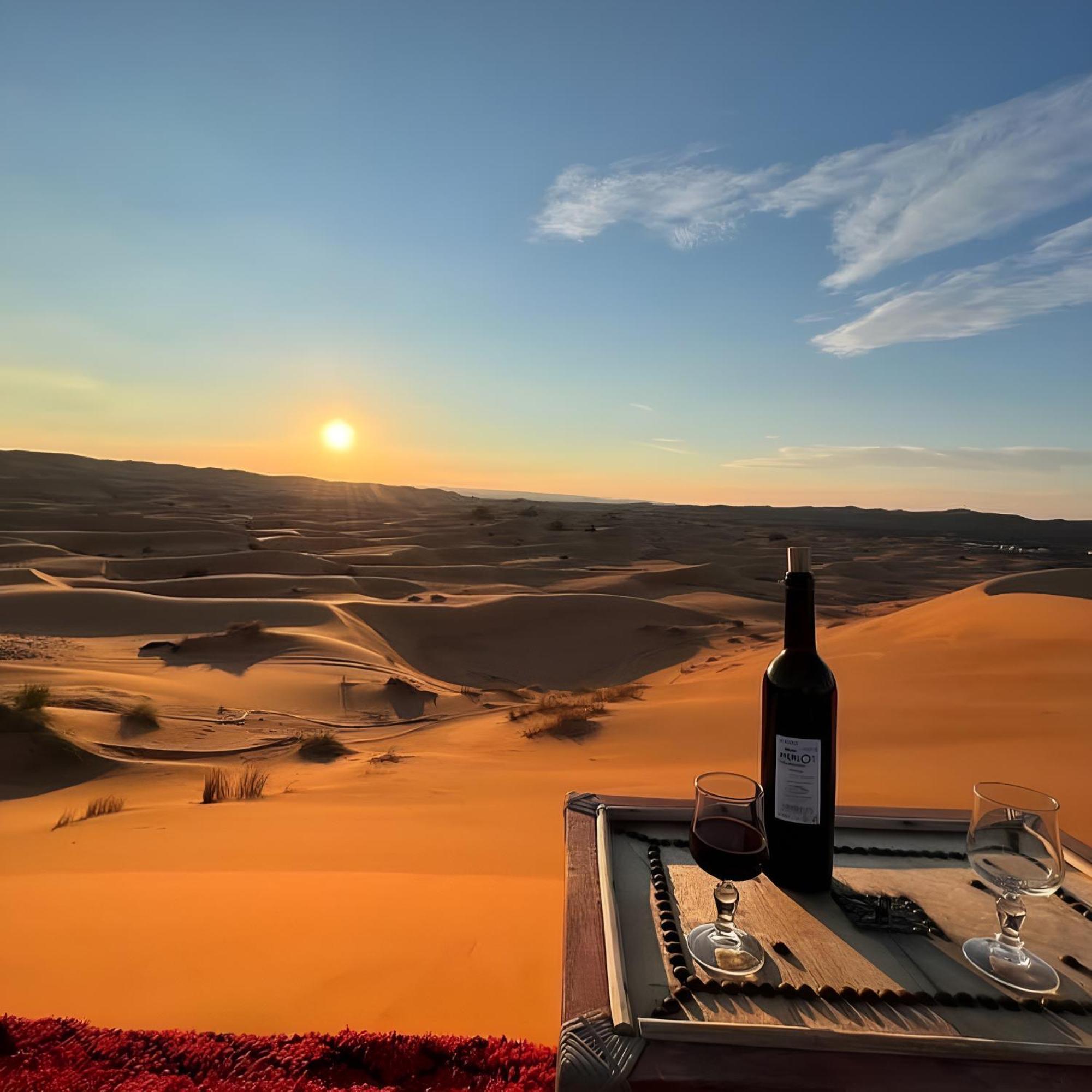 Top Desert Luxury Camp เมอร์ซูกา ภายนอก รูปภาพ